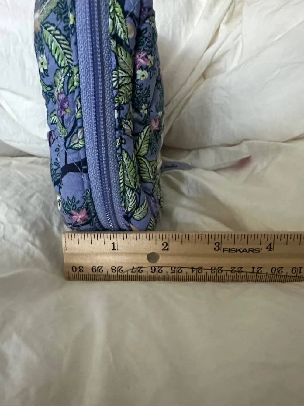 Vera Bradley Lavender Floral Sloth Quilted Tech/Cord Organizer NWT